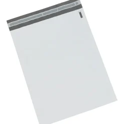 Online The Packaging Wholesalers Self-Seal Poly Mailer, 14.5" x 19", White, 100/Pack, 5/Carton (ENVB876)