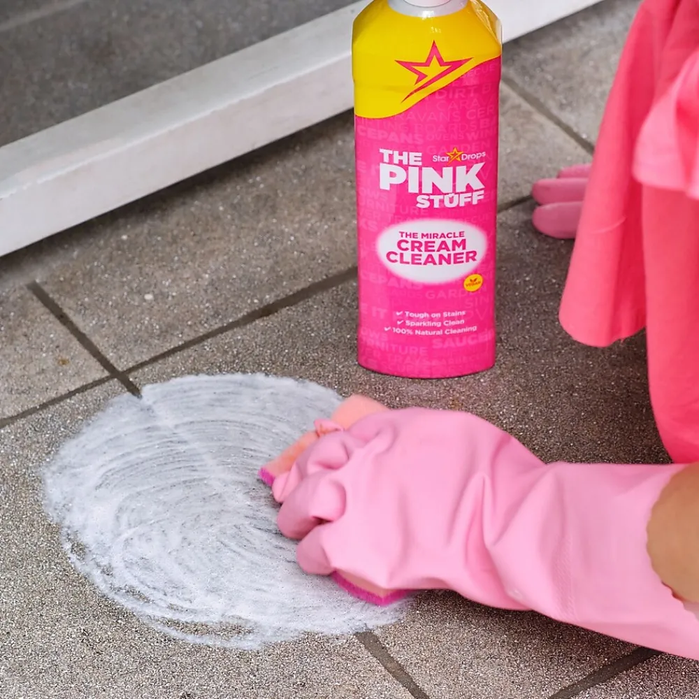The Miracle Cream Cleaner, Rhubarb Scent, 16.9 Oz. (23675)<The Pink Stuff Outlet
