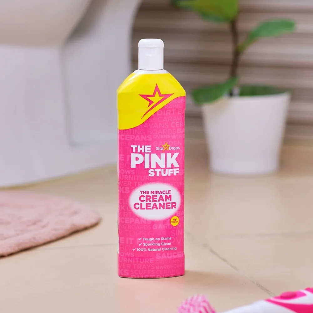 The Miracle Cream Cleaner, Rhubarb Scent, 16.9 Oz. (23675)<The Pink Stuff Outlet