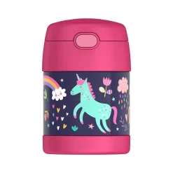 Lunch Totes & Water Bottles|Thermos FUNtainer Stainless Steel Food Jar, 10 Oz., Assorted Colors (F3103NLA6ST)