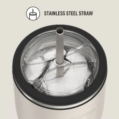 Icon Stainless Steel Vacuum Insulated, 24 oz., Sandstone, (THRIS1112SN4)<Thermos Hot
