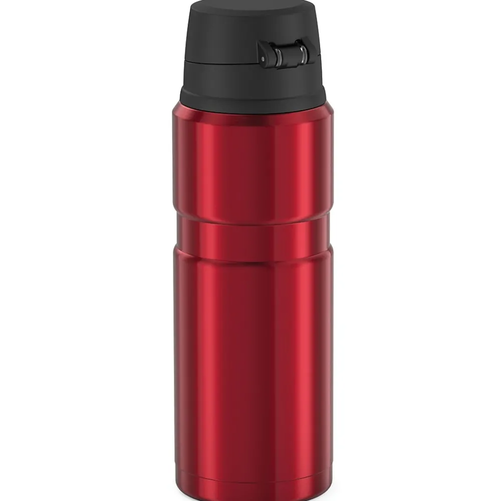 King Stainless Steel Vacuum Insulated Travel Mug, 24 oz., Matte Red (THRSK4000MR4)<Thermos Clearance