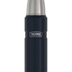 16-Ounce Stainless King Vacuum-Insulated Stainless Steel Compact Bottle, Midnight Blue (SK2000MDB4)<Thermos Hot