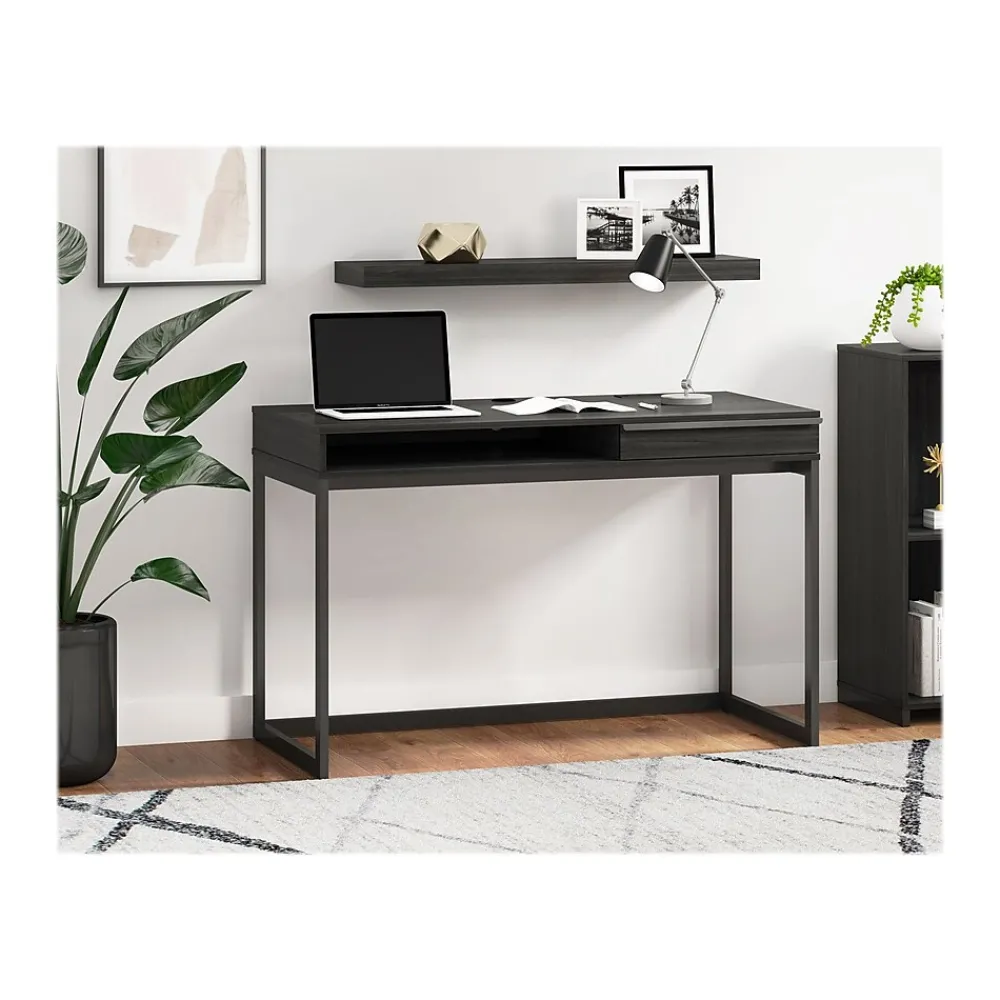 Office Desks*Thomasville Furniture Latimer 48"W Writing Desk, Burnt Ash (SPLS-LA48D-TV)