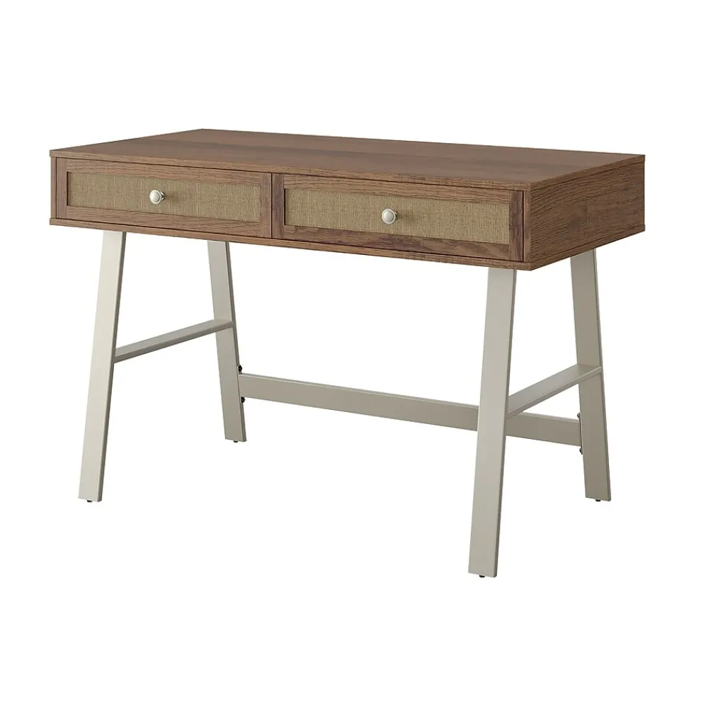 Office Desks*Whalen Thomasville Minden 48" Writing Desk, Island Teak (SPLS-MI48D-TV)