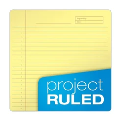 Notepads|TOPS Docket Gold Notepad, 8 1/2