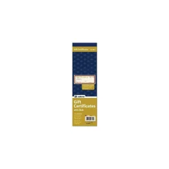 Business Forms*TOPS ™ Gift Certificate Book, 1-Part, 25/Book (GFTBK1)