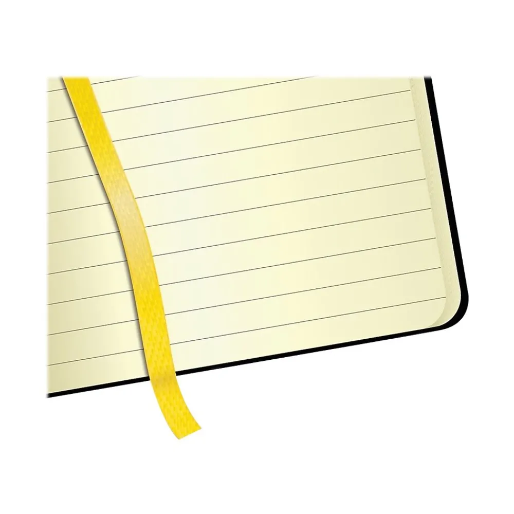 Journals|TOPS Idea Collective Journal, 5" x 8.25", Wide Ruled, Black, 240 Pages (56872)