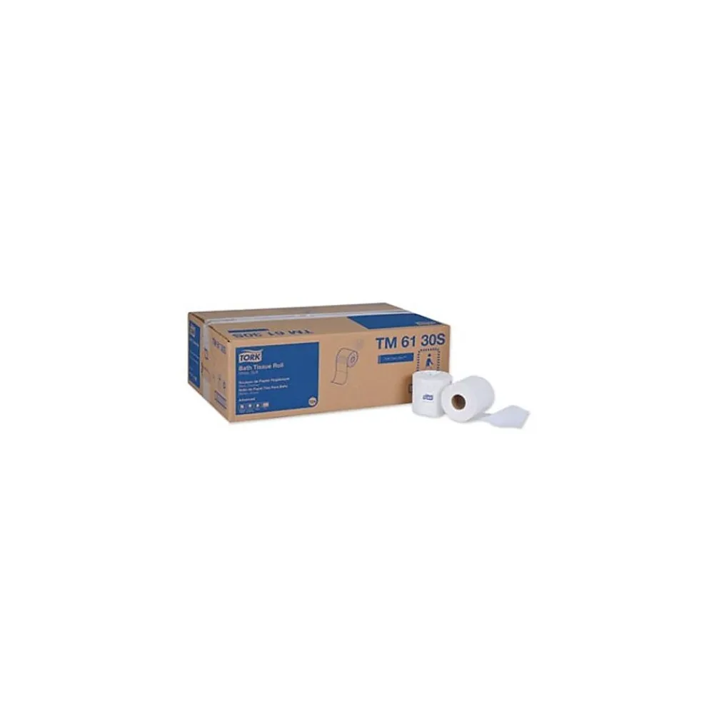 Advanced Bath Tissue, 2-Ply, White, 500 Sheets/Roll, 48 Rolls (TRKTM6130S)<Tork Discount