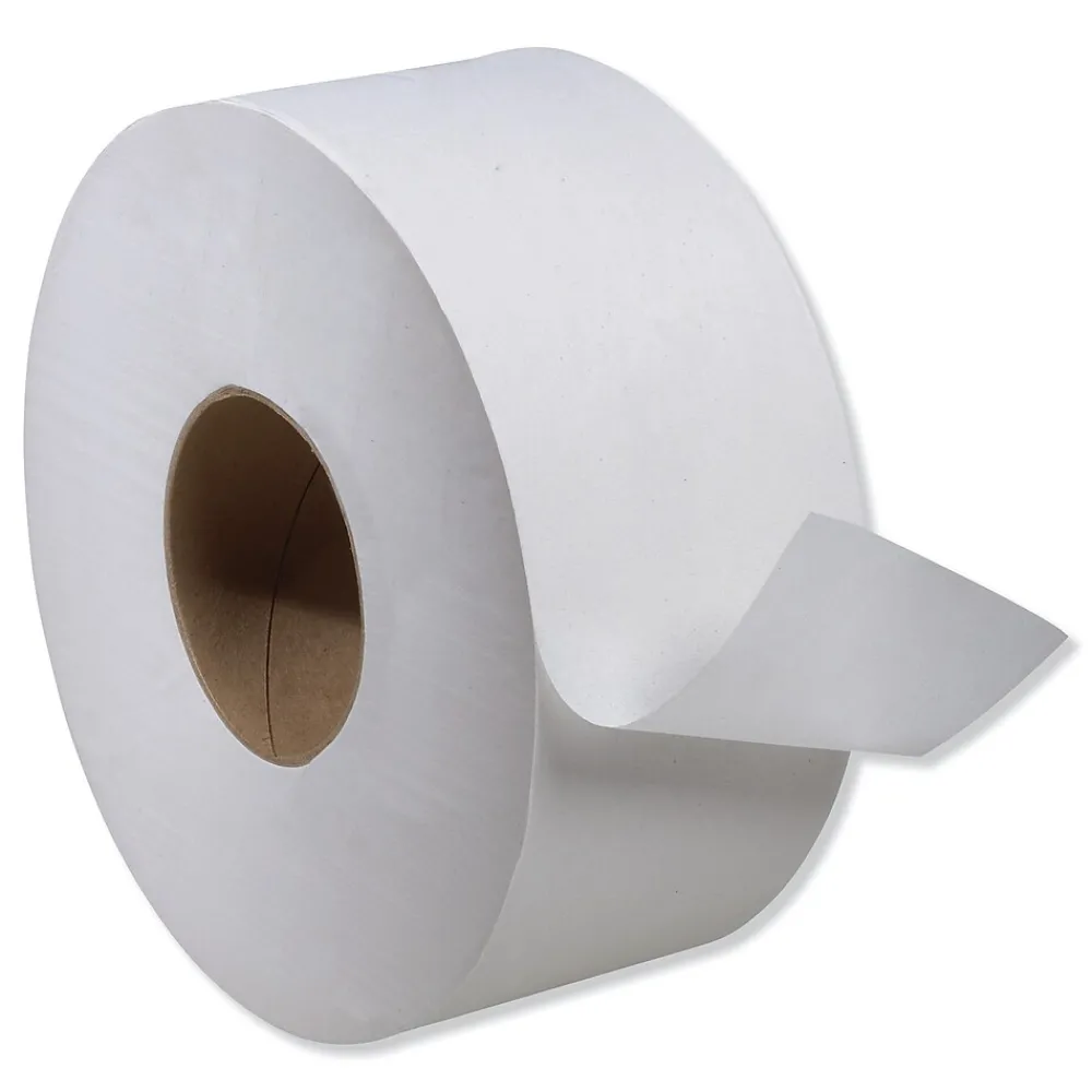 Universal Jumbo Bath Tissue, Septic Safe, 1-Ply, White, 3.48" x 2,000 ft, 12 Roll/Carton (TRKTJ0912A)<Tork New