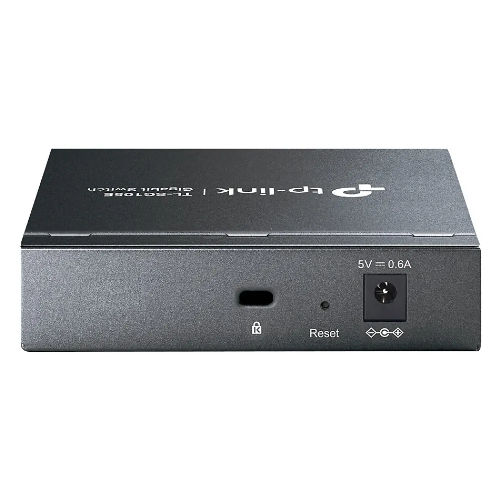 TP-LINK Easy Smart 5-Port Gigabit Ethernet Smart Switch, 10/100/1000 Mbps, Black (TL-SG105E)