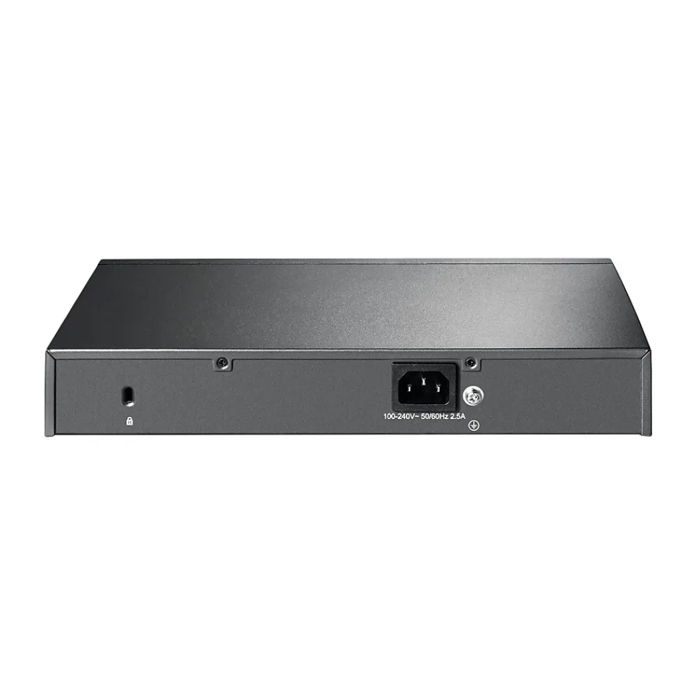 Online TP-LINK JetStream 8-Port Gigabit Ethernet PoE+ Managed Switch, 20Gbps, Black (TL-SG2210MP)