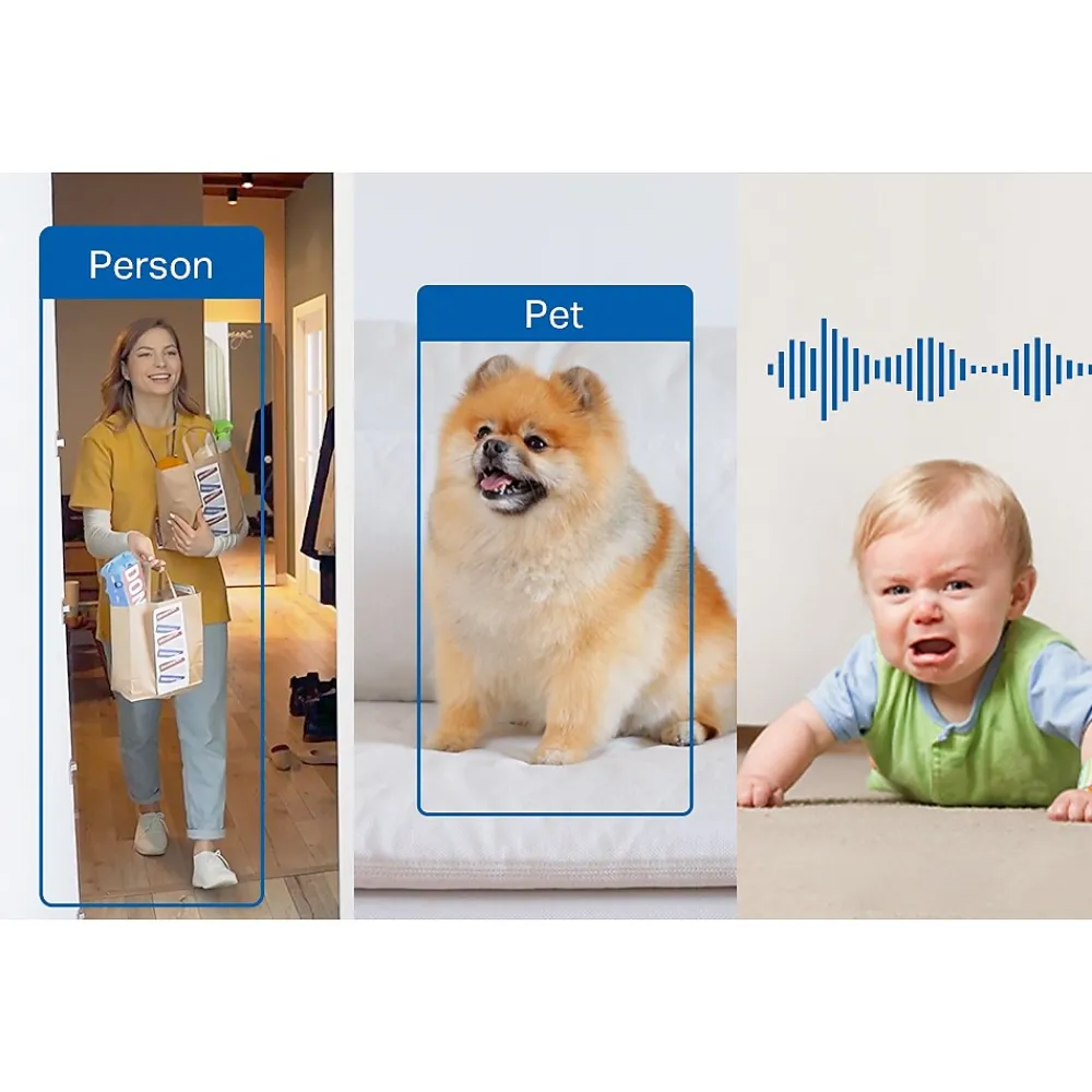 TP-LINK Tapo Smart 2K QHD AI Home Security Wi-Fi Camera (TAPO C125)