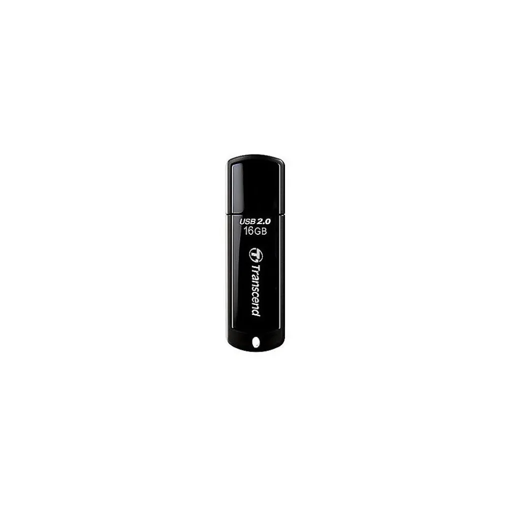 Online Transcend JetFlash 16GB USB 2.0 Flash Drive, Black (TS16GJF350)