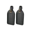 Luggage Tag, Black, 2/Pack (P2010XR)<Travel Smart Clearance