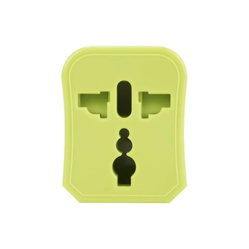 Universal Plastic Travel Power Adapter, Lime (19508-440)<Travelon Online