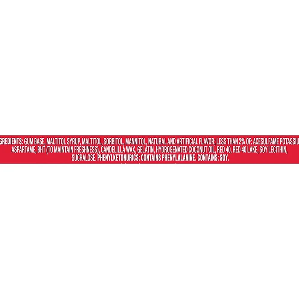 Trident Layers Sugar Free Wild Strawberry & Tangy Citrus Gum, 14 Pieces/Pack, 12/Box (AMC60001)