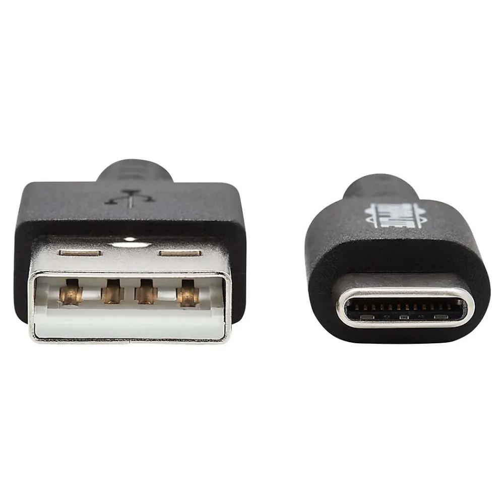 Tripp Lite 10' USB A to C Cable, Gray (U038-010-GY-MAX)