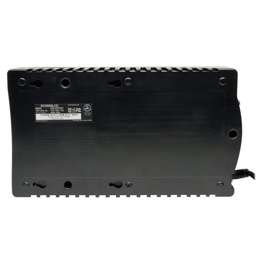 Tripp Lite ECO Series 850VA 425W Energy-Saving Standby Desktop/Wall UPS (ECO850LCD)