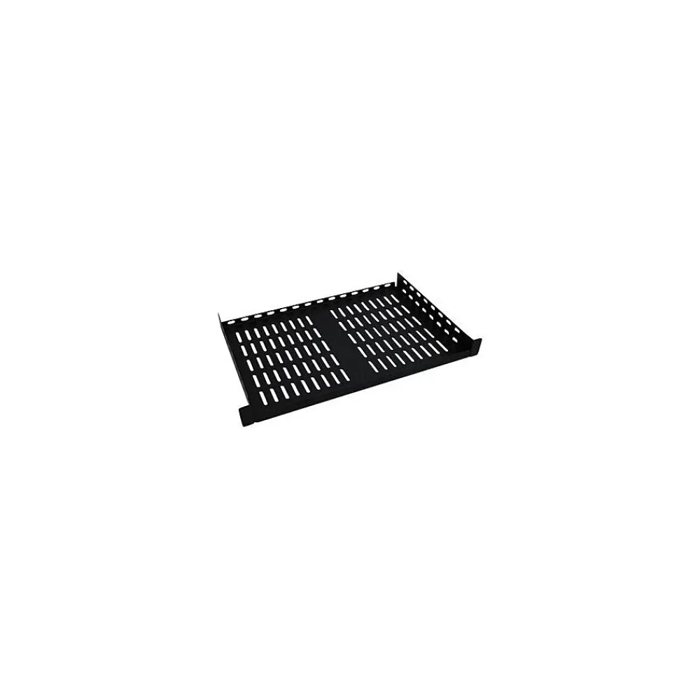 Shelving*Tripp Lite Rack Shelf for 4 Post Rack Toolless Mounting, Black (SRSHELF2P1UTM)