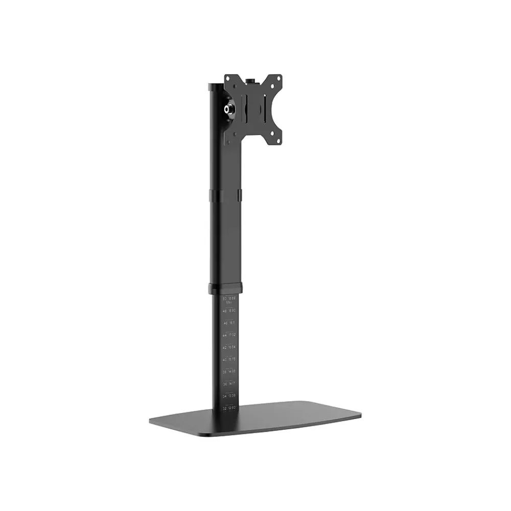Outlet Tripp Lite Single-Display Monitor Stand - Height Adjustable, 17" to 27" Monitors Mount, Up, Black (DDV1727S)