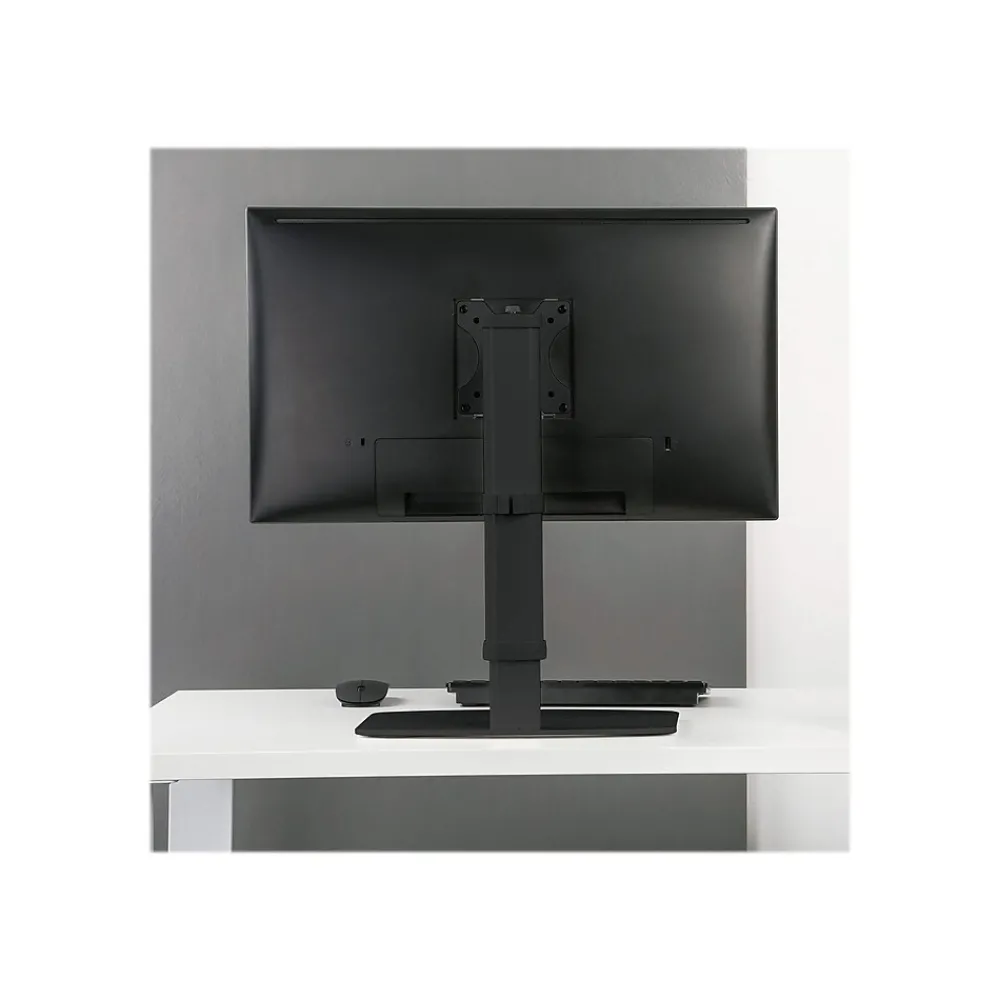 Outlet Tripp Lite Single-Display Monitor Stand - Height Adjustable, 17" to 27" Monitors Mount, Up, Black (DDV1727S)