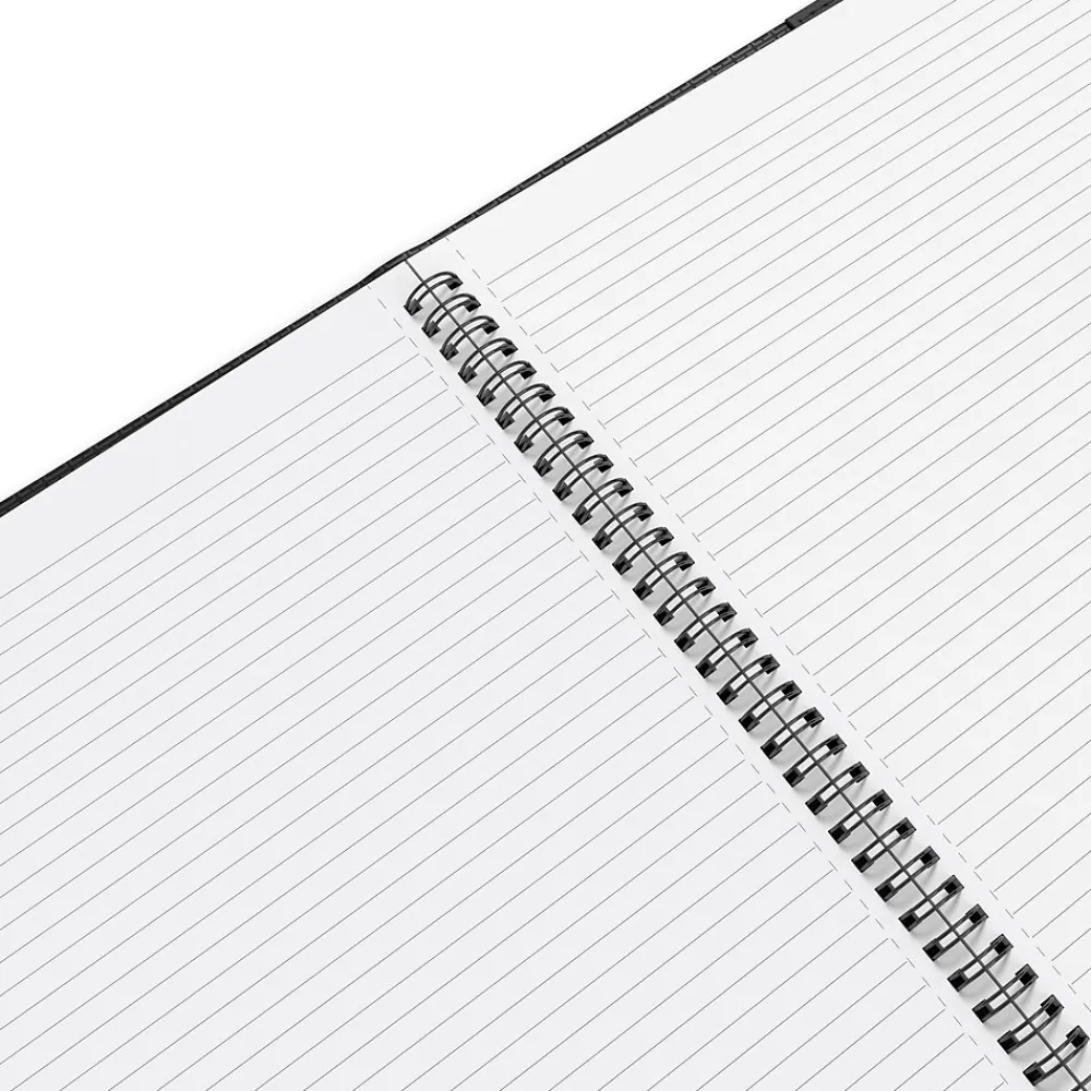 Subject Notebooks|TRU RED ™ Large Folio Soft Cover Ruled Notebook, Black (TR54992)
