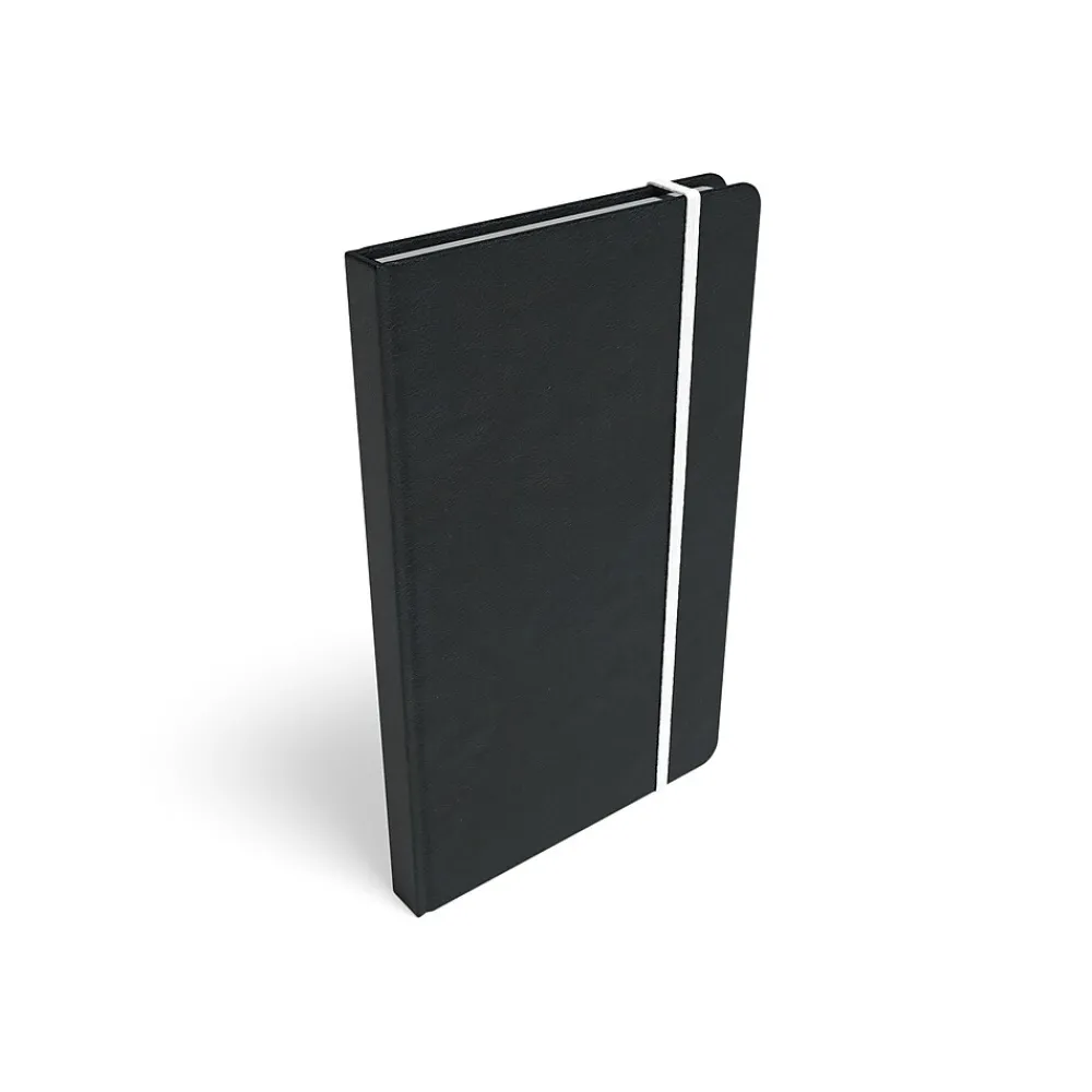 Journals|TRU RED ™ Medium Explore Journal, Dotted, Black (TR58428)