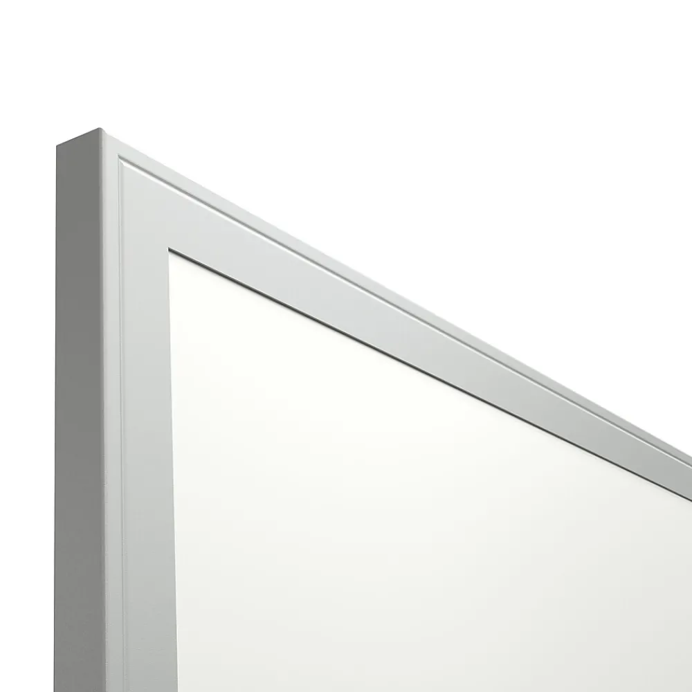 Dry Erase*TRU RED ™ Melamine Dry Erase Board, Gray Frame, 2' x 1.5' (TR59356)
