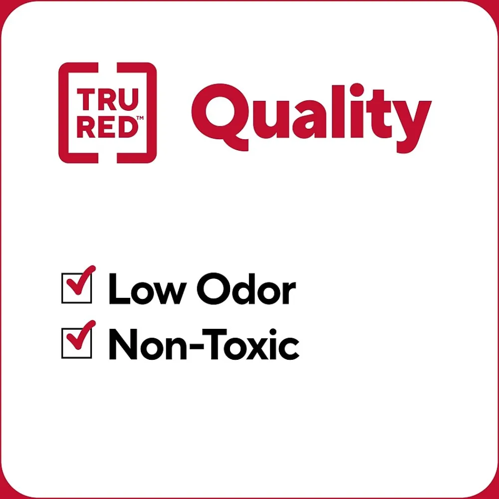 Markers|TRU RED ™ Pen Dry Erase Markers, Fine Tip, Assorted, 8/Pack (TR61443/TR56881)