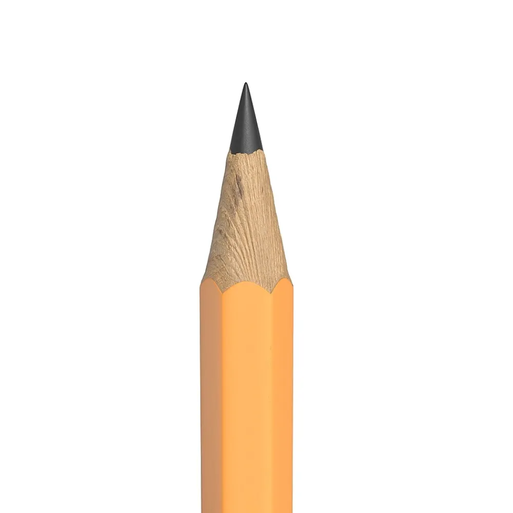 Pencils|TRU RED ™ Pre-Sharpened Wooden Pencil, 2.2mm, #2 Medium Lead, 24/Pack (TR58558)