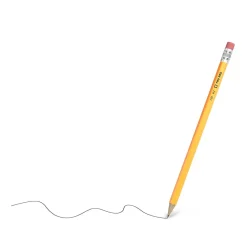 Pencils|TRU RED ™ Pre-Sharpened Wooden Pencil, 2.2mm, #2 Medium Lead, 48/Pack (TR58560)
