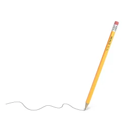 Pencils|TRU RED ™ Pre-Sharpened Wooden Pencil, 2.2mm, #2 Medium Lead, Dozen (TR58558)