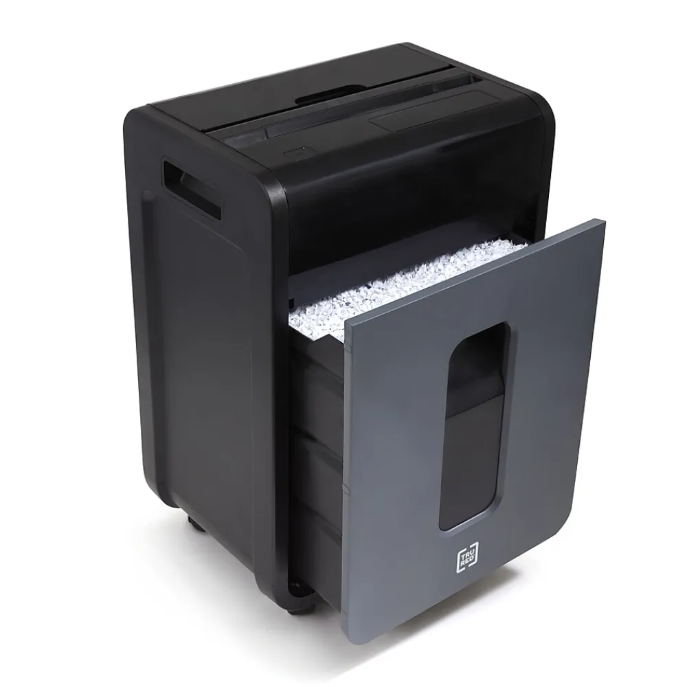 TRU RED ™ 100-Sheet Micro-Cut Autofeed Commercial Shredder (TR-NMC100AFA)