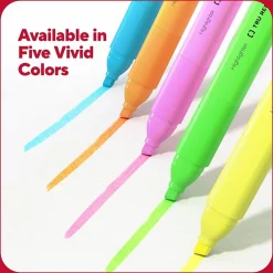 Highlighters|TRU RED ™ Tank Highlighter with Grip, Chisel Tip, Yellow, 36/Pack (TR54581)