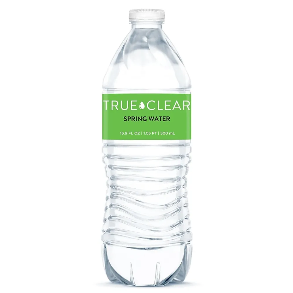 True Clear Spring Water, 16.9 fl oz., 24 Bottles/Case (TRC05L24PSPCHN)