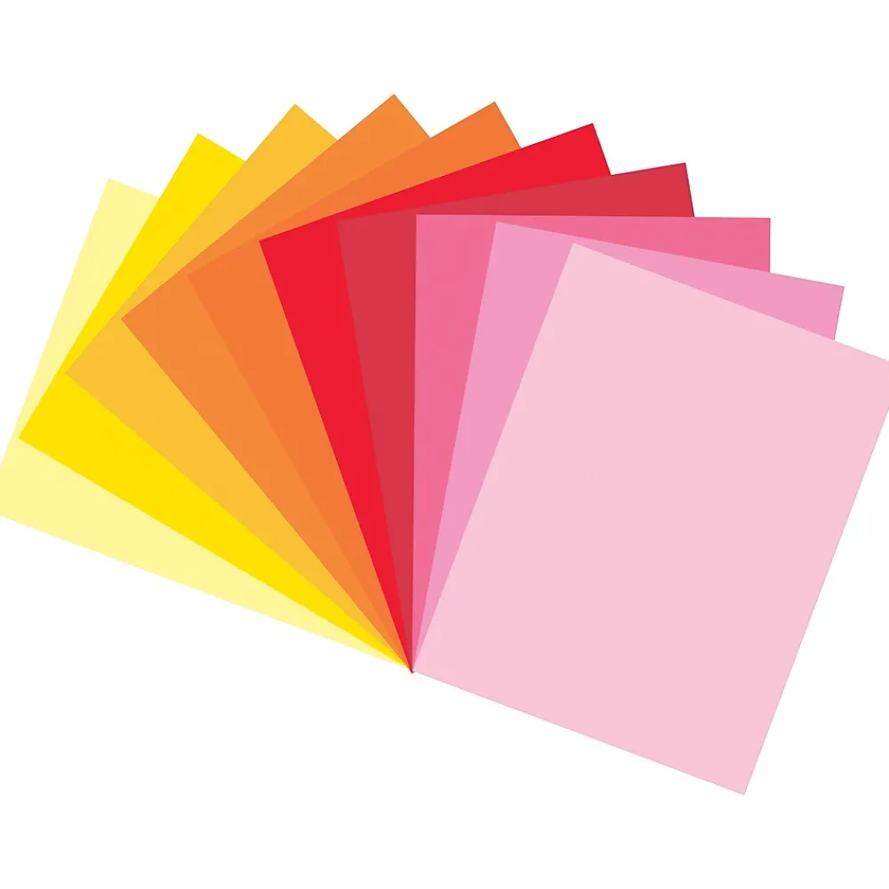 Construction Paper*Tru-Ray 9" x 12" Construction Paper, Warm Assorted, 150 Sheets/Pack (P6686)