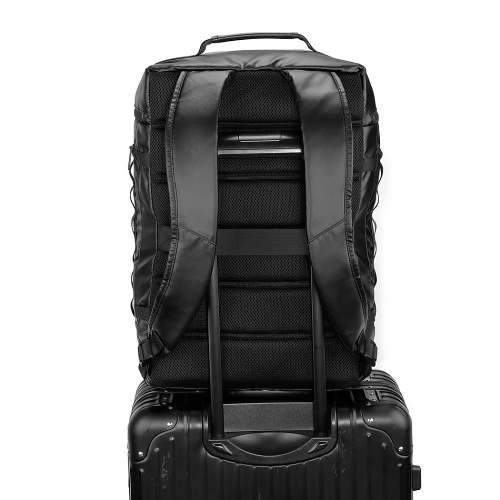 TUCCI DashBag Laptop Backpack, Medium, Black (T0640)