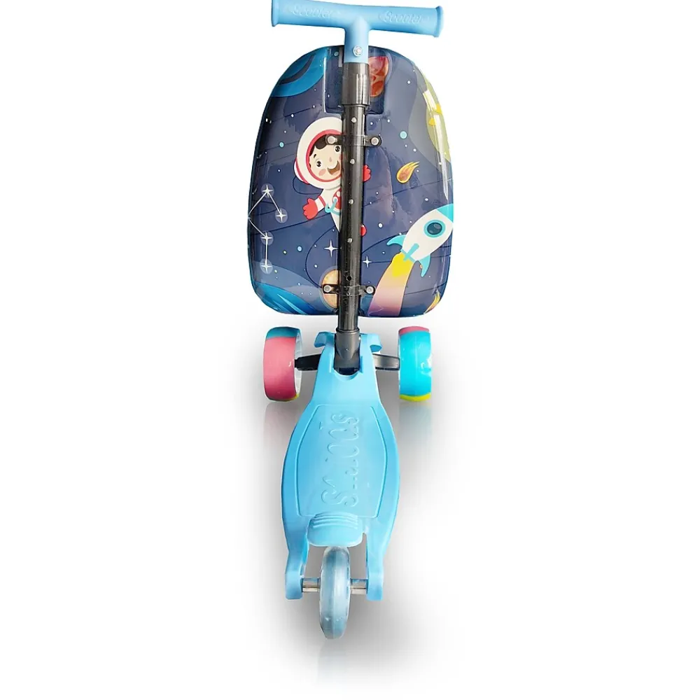 Hardside Carry-On Suitcase, 4-Wheeled Spinner, TSA Checkpoint Friendly (T0528-GALAXYKID)<TUCCI Hot