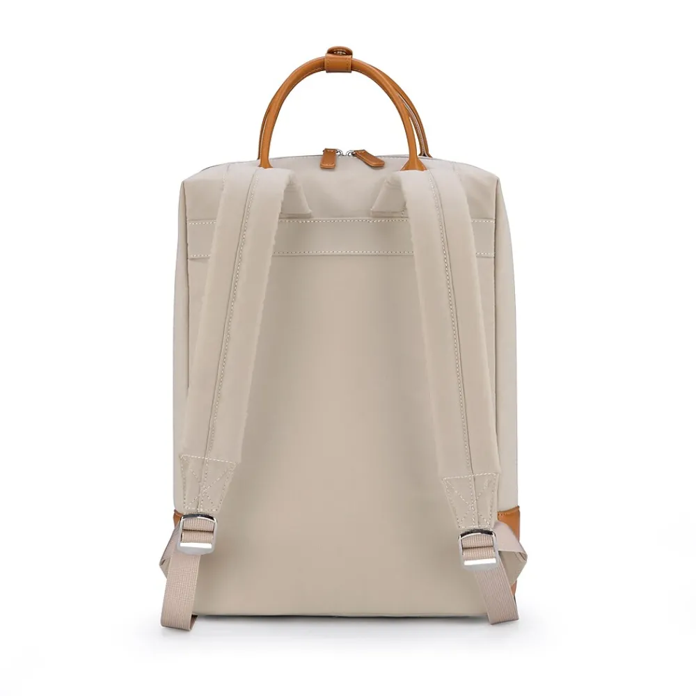 TUCCI Laptop Backpack, Medium, Khaki (T0637)