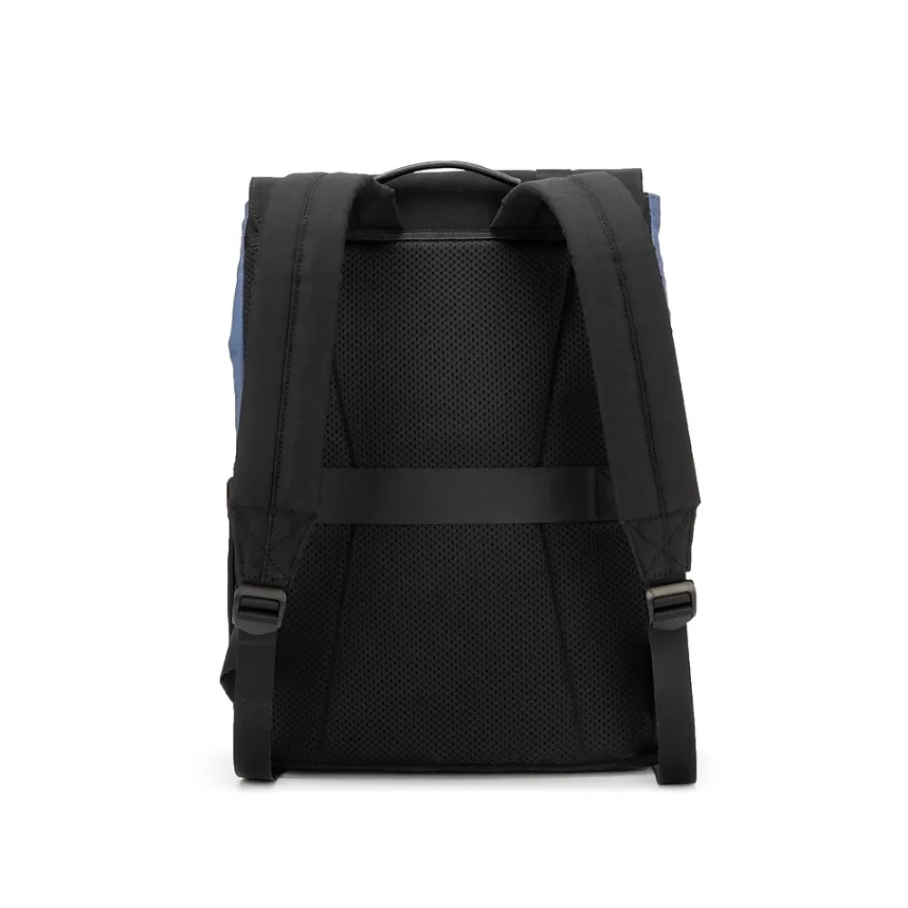 TUCCI Laptop Backpack, Medium, Black (T0638)