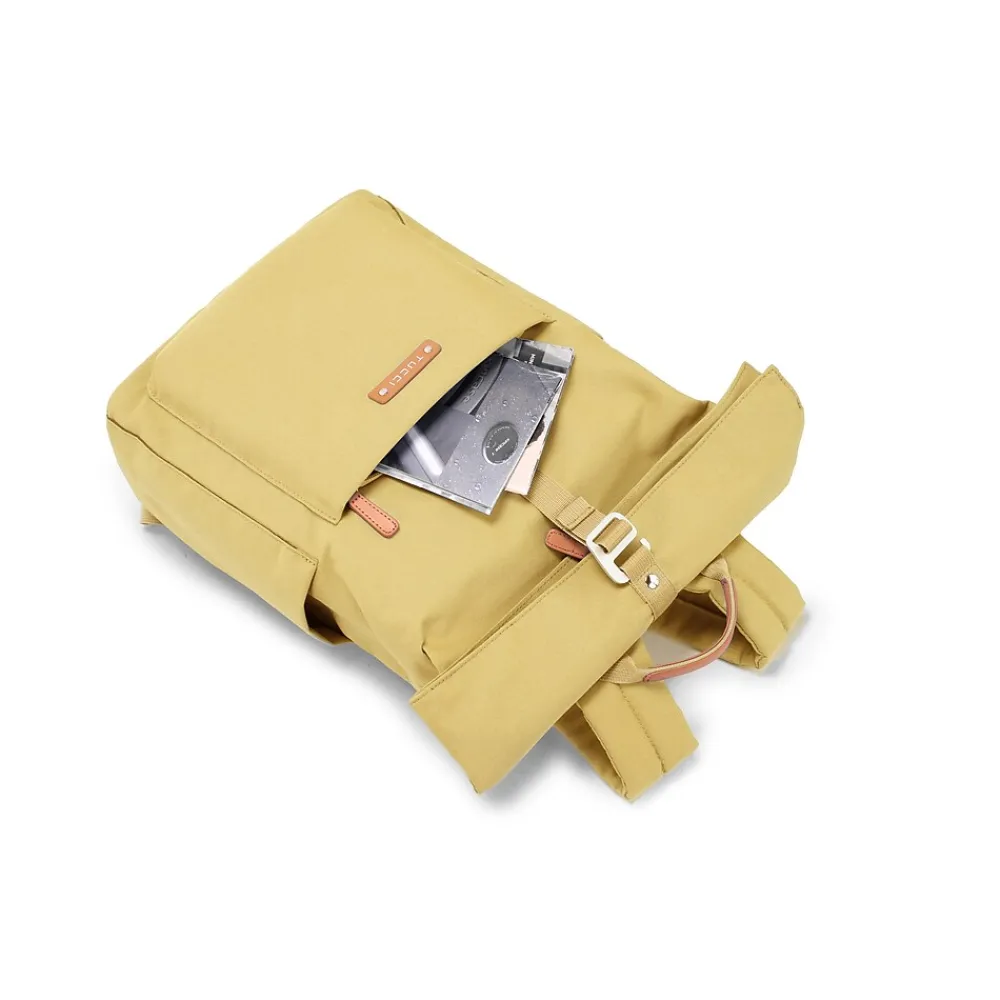 TUCCI RapidRush Laptop Backpack, Medium, Yellow (T0589)