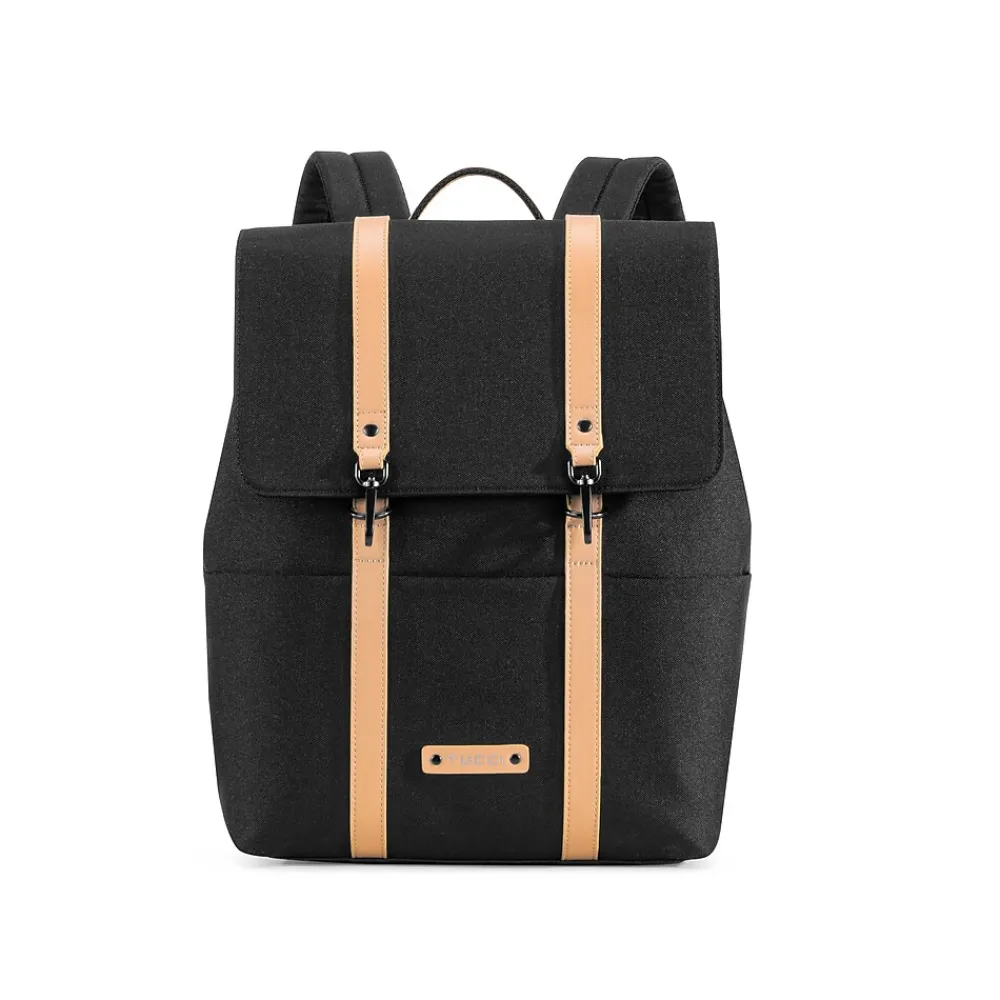 TUCCI SpeedsterPack Laptop Backpack, Medium, Black (T0599)