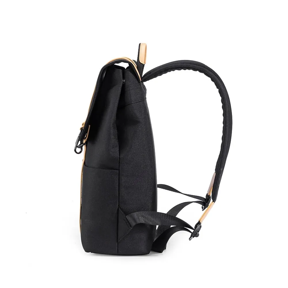 TUCCI SpeedsterPack Laptop Backpack, Medium, Black (T0599)