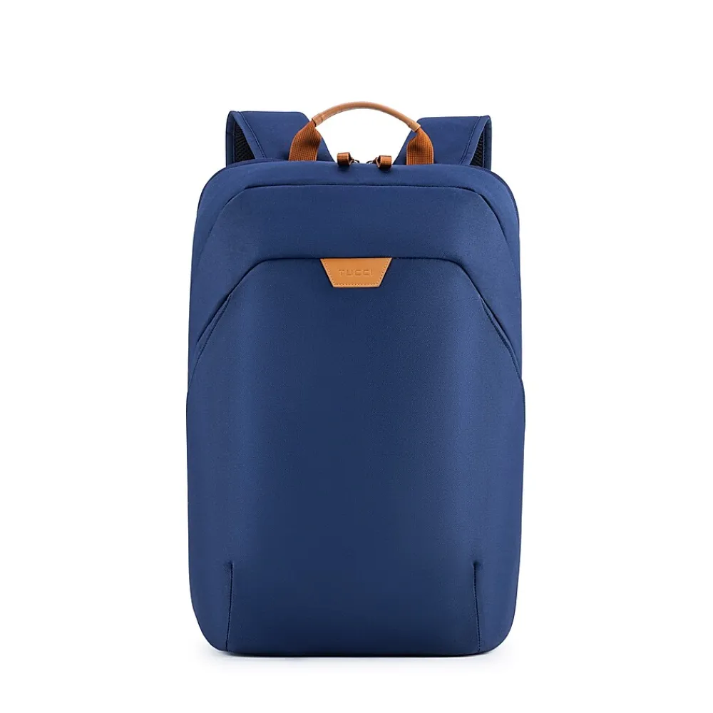 TUCCI TrackMaster Laptop Backpack, Medium, Blue (T0588)