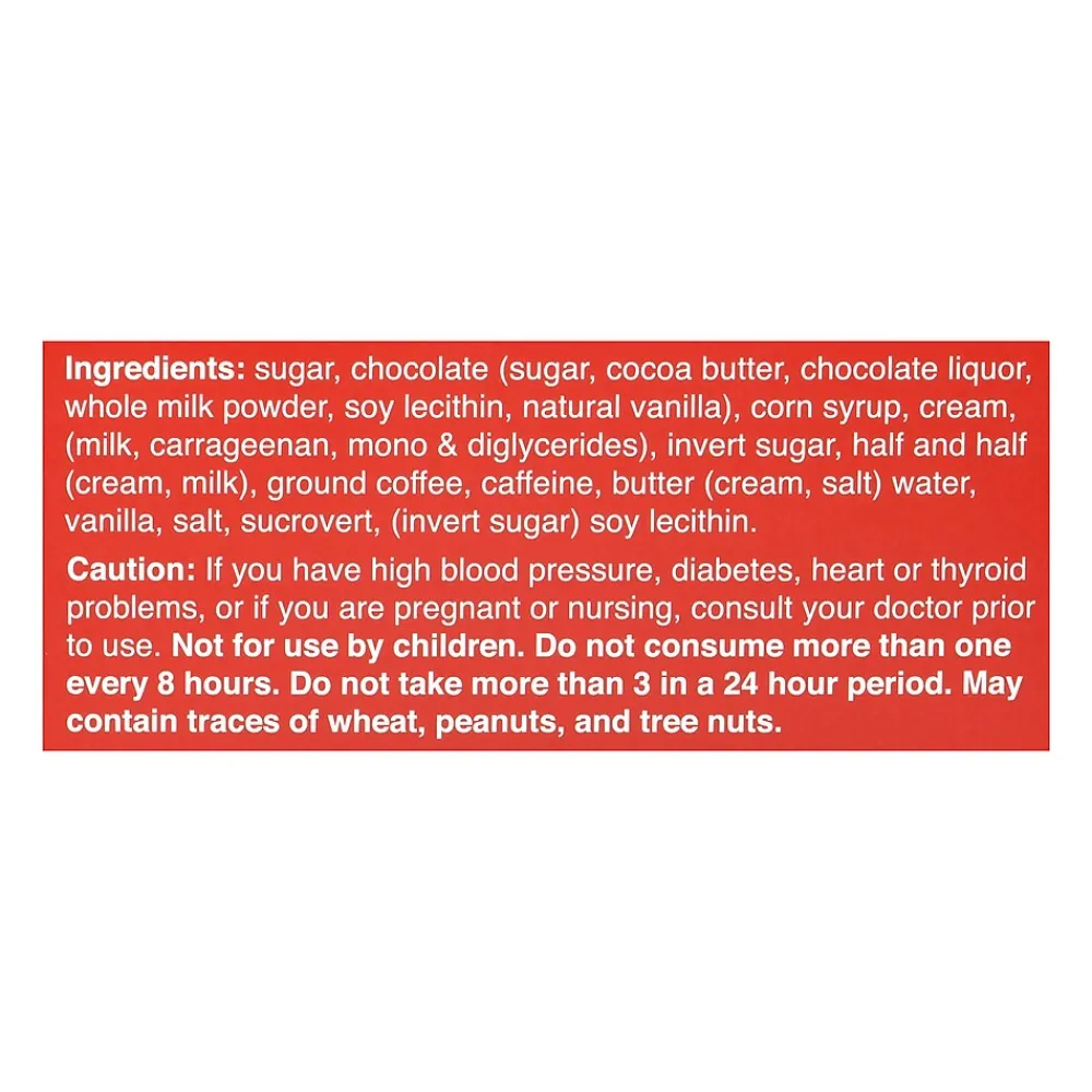 Turbo Truffle s Energy Chocolate Truffles Coffee Craze, 50/Pack (220-00986)