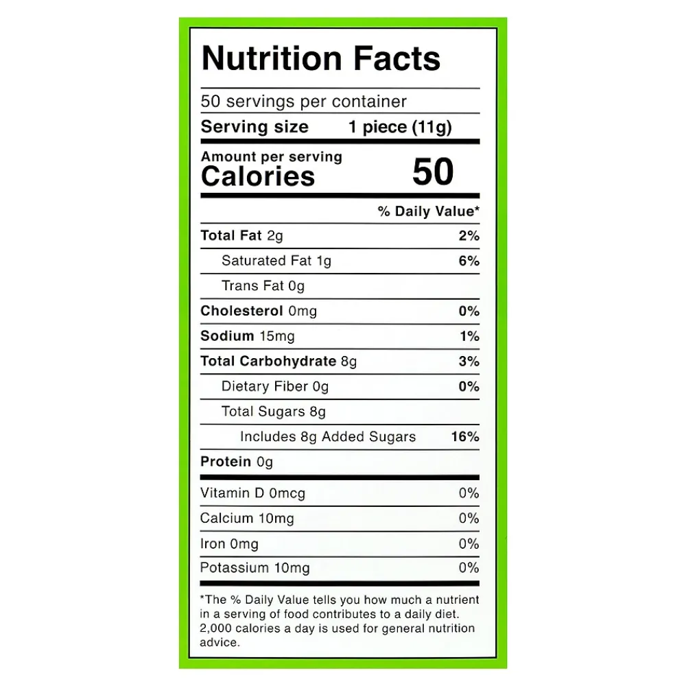 Turbo Truffle s Energy Chocolate Truffles Mint Madness, 50/Pack (220-00987)