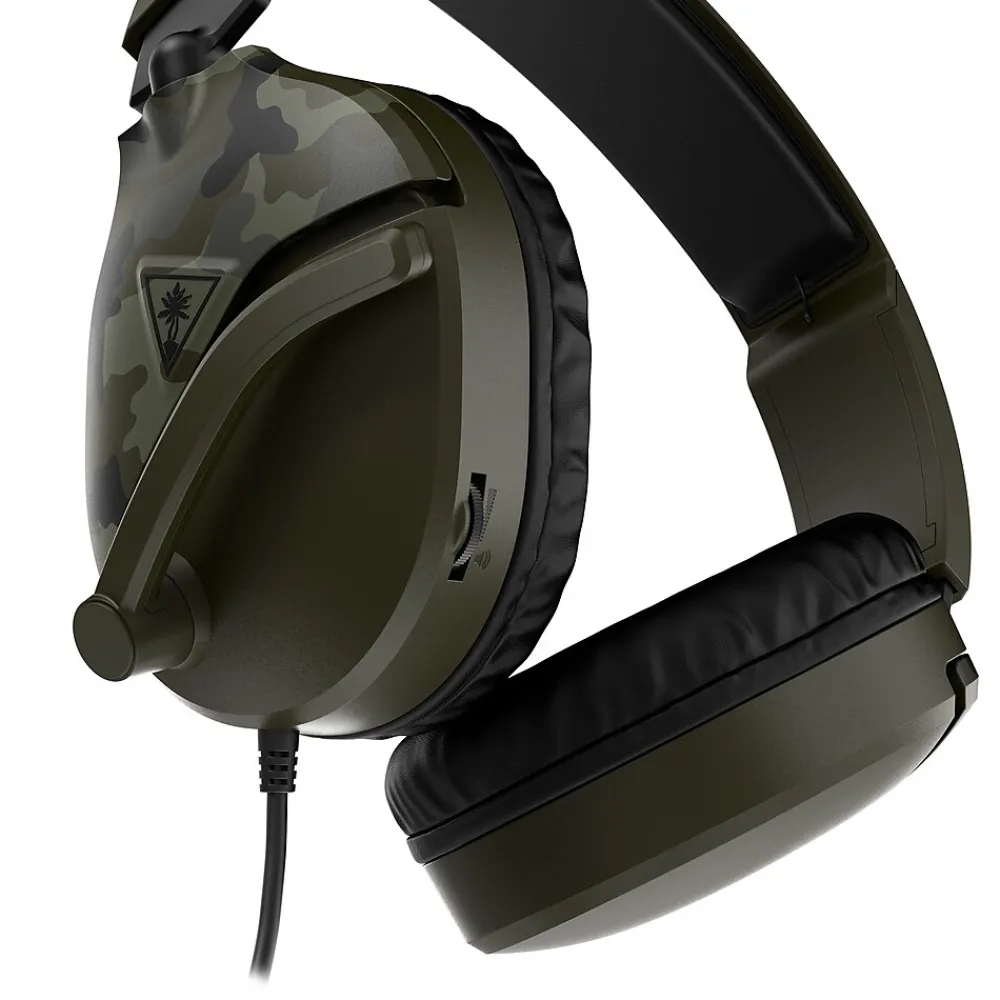 Hot Turtle Beach Recon 70 Gaming Headset for Xbox Series X|S, Xbox One, PS5, PS4, Switch, Mobile and PC, Green Camo (TBS-6455-02)