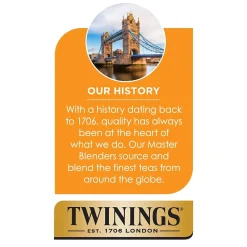 Twinings English Breakfast Decaf Black Tea, Keurig® K-Cup® Pods, 24/Box (TNA85784)