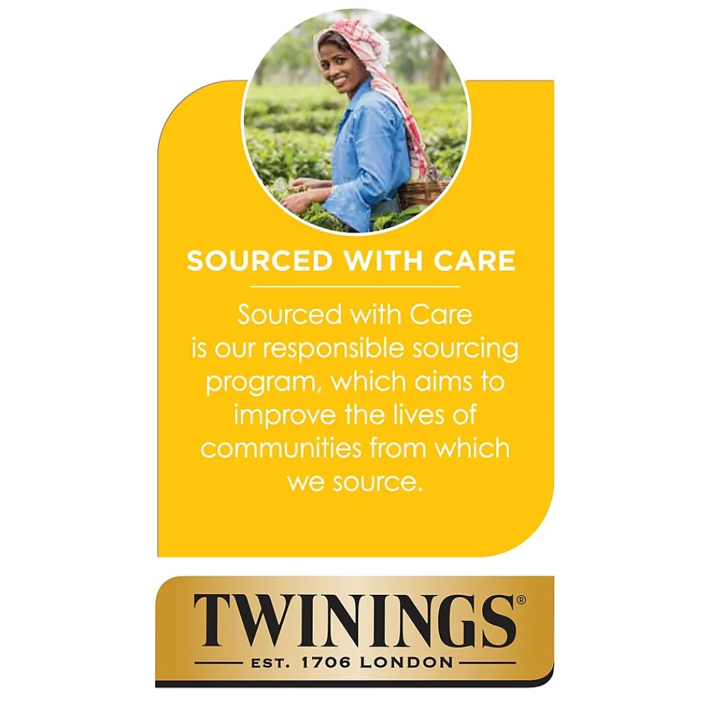 Twinings English Breakfast Decaf Black Tea, Keurig® K-Cup® Pods, 24/Box (TNA85784)
